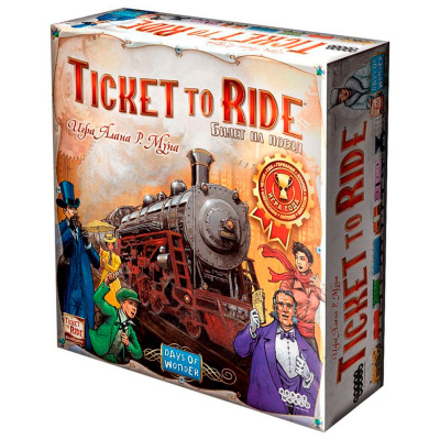 Настольная игра Ticket to Ride Америка Hobby World 1530 1